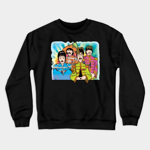 Beatles Sgt. Pepper Crewneck Sweatshirt by Parisi Studios